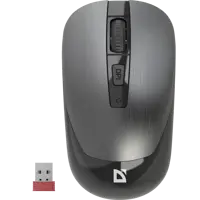Миша бездротова DEFENDER Wave MM-995, сіра), мініатюра зображення № 2
