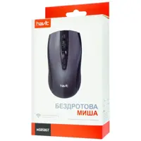 Миша бездротова HAVIT HV-MS858GT Wireless USB, black+gray), мініатюра зображення № 3