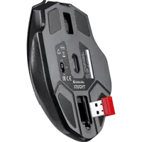 Миша бездротова ігрова DEFENDER Knight GM-885 3200dpi, 7 кнопок, RGB підсвітка), мініатюра зображення № 6