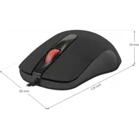 Миша DEFENDER Ultra Classic MB-280 3кнопки, 1000dpi, чорна), мініатюра зображення № 7