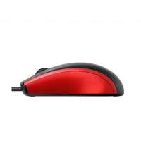 Миша HAVIT HV-MS871 USB червона ( Довжина кабеля	1.35м DPI	1200 Кількість клавіш	3 Ресурс натискань	3 млн. Сумісність	Windows 8, Windows 10, Windows 11, Linux та Mac Датчик	Оптичний Гарантійний термін	1 рік Живлення	USB Колір	Чорно-червоний Габаритні розміри	110mm х 60mm х 36mm)), мініатюра зображення № 3