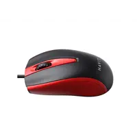 Миша HAVIT HV-MS871 USB червона ( Довжина кабеля	1.35м DPI	1200 Кількість клавіш	3 Ресурс натискань	3 млн. Сумісність	Windows 8, Windows 10, Windows 11, Linux та Mac Датчик	Оптичний Гарантійний термін	1 рік Живлення	USB Колір	Чорно-червоний Габаритні розміри	110mm х 60mm х 36mm)), мініатюра зображення № 4