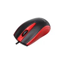 Миша HAVIT HV-MS871 USB червона ( Довжина кабеля	1.35м DPI	1200 Кількість клавіш	3 Ресурс натискань	3 млн. Сумісність	Windows 8, Windows 10, Windows 11, Linux та Mac Датчик	Оптичний Гарантійний термін	1 рік Живлення	USB Колір	Чорно-червоний Габаритні розміри	110mm х 60mm х 36mm)), мініатюра зображення № 5