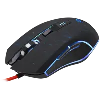 Миша ігрова DEFENDER Draglen GM-907 5кнопок, 7200 dpi, USB, RGB підсвітка чорна), мініатюра зображення № 4
