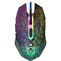 миша ігрова DEFENDER Shock GM-110L 3200dpi, 6 кнопок, RGB підсвітка, килимок у подарунок), мініатюра зображення № 12