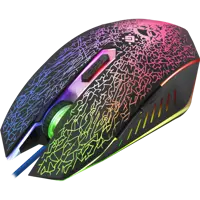 миша ігрова DEFENDER Shock GM-110L 3200dpi, 6 кнопок, RGB підсвітка, килимок у подарунок), мініатюра зображення № 9