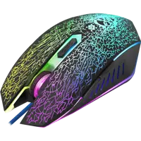 миша ігрова DEFENDER Shock GM-110L 3200dpi, 6 кнопок, RGB підсвітка, килимок у подарунок), мініатюра зображення № 10