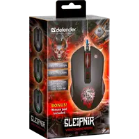 Миша ігрова DEFENDER Sleipnir GM-927 5кнопок, 12800 dpi, USB, RGB підсвітка), мініатюра зображення № 3