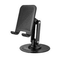 Настільний тримач для телефона BOROFONE BH128 Admirado Dual-Axis Rotating Desktop Stand Black чорний), мініатюра зображення № 13