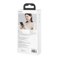 Навушники Baseus Encok  Wired Earphone H19 black NGH19-01), мініатюра зображення № 4