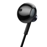 Навушники Baseus Encok  Wired Earphone H19 black NGH19-01), мініатюра зображення № 7