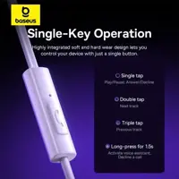 Навушники Baseus Encok HZ11 A00164200213-Z1 White), мініатюра зображення № 7
