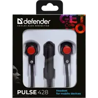 Навушники DEFENDER Pulse 428 чорний), мініатюра зображення № 3