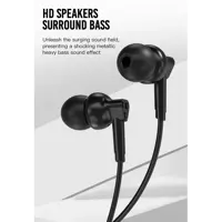 Навушники XO EP33 чорні ), мініатюра зображення № 8