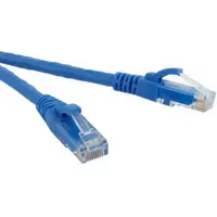 патчкорд ATCOM UTP, RJ45, Cat.5e patchcord molded, 0.5m, blue 4961