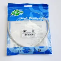 патчкорд ATCOM UTP, RJ45, Cat.5e patchcord molded, 0.5m, сірий 9159), мініатюра зображення № 3