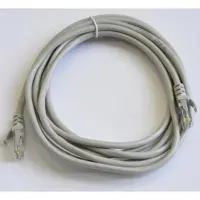 патчкорд ATCOM UTP, RJ45, Cat.5e patchcord molded, 1m, сірий (4962)