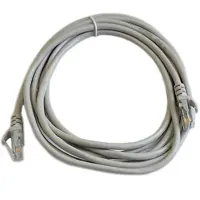 патчкорд ATCOM UTP, RJ45, Cat.5e patchcord molded, 3m, сірий (4718)