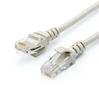 патчкорд ATCOM UTP, RJ45,GEPLINK Cat5e 26AWG, 5M grey GL8005), мініатюра зображення № 2