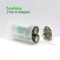 перехідник Soshine SBC-010 з 2xR6 AA в R20 D