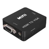 Перехідник ATCOM HDMI TO VGA CONVERTER HDMI2AV, AUX, живлення від USB, 25275), мініатюра зображення № 6