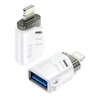 Перехідник OTG XO NB256A USB AF>iPhone Білий), мініатюра зображення № 3