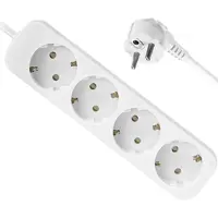 Подовжувач із заземленням DEFENDER E450 5.0 м, 4 розетки), мініатюра зображення № 3