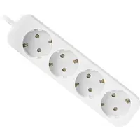 Подовжувач із заземленням DEFENDER E450 5.0 м, 4 розетки), мініатюра зображення № 6