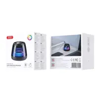Портативна колонка  XO F62 mini магнітна 5W Чорна від батарейки.com.ua, зображення 1