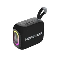 Колонка bluetooth HOPESTAR H66 LED Black від батарейки.com.ua, зображення 1