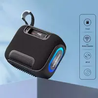 Колонка bluetooth HOPESTAR H66 LED Black від батарейки.com.ua, зображення 2