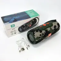 Портативна колонка T&G TG341 bluetooth TWS FM TF USB до 4х годин, камуфляж), мініатюра зображення № 7