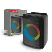 Портативна колонка TITANUM SPK511BT 10W RGB Black), мініатюра зображення № 2