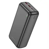 power bank BOROFONE BJ38B 2USB, Type-C PD20W QC3.0 30000mAh чорний), мініатюра зображення № 1