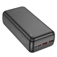 power bank BOROFONE BJ38B 2USB, Type-C PD20W QC3.0 30000mAh чорний), мініатюра зображення № 1