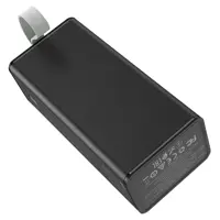 power bank Hoco J86 40000mAh PD20W QC3.0 LCD Lamp Black), мініатюра зображення № 1