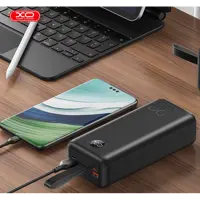 power bank XO PR240 30000mAh USB-C 20W USB-A 22.5W чорний), мініатюра зображення № 5