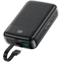 power bank ACEFAST M14 20000mAh PD20W+QC3.0 22.5W чорний), мініатюра зображення № 2