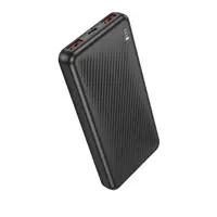 power bank BOROFONE BJ56 Graceful 10000mAh 2xUSB 1xType-C 22.5W PD20W чорний), мініатюра зображення № 4