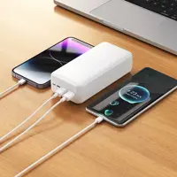 power bank BOROFONE BJ80B 30000mAh 2xUSB 2xType-C 22.5W PD20W чорний ), мініатюра зображення № 2