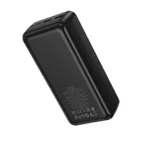 power bank BOROFONE BJ80B 30000mAh 2xUSB 2xType-C 22.5W PD20W чорний ), мініатюра зображення № 4