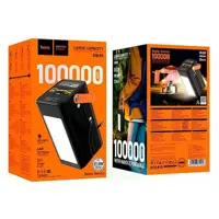 power bank Hoco DB49  Action 100000mAh 22.5W чорний), мініатюра зображення № 2