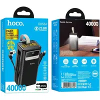 power bank Hoco DB58A Plentifu 40000mAh 22.5W чорний), мініатюра зображення № 4