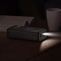 power bank Hoco DB81 Apollo 50000mAh PD65W QC3.0 4USB 2type-c, ліхтарик, чорний), мініатюра зображення № 4