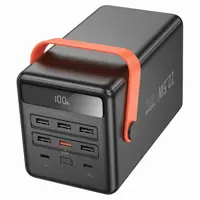 power bank Hoco J142 Surpass 100000mAh 22.5W+PD20W чорний), мініатюра зображення № 5