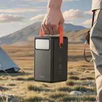 power bank Hoco J142 Surpass 100000mAh 22.5W+PD20W чорний), мініатюра зображення № 8