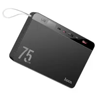 power bank Hoco J94 Overlord 75000mAh 22.5W PD20W QC3.0 3USB, type-C, micro, LCD чорний), мініатюра зображення № 8