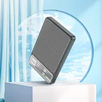 power bank Hoco Q18 Tourer 22.5W 10000mAh PD20W QC3.0, бездротове зарядне, чорний), мініатюра зображення № 6