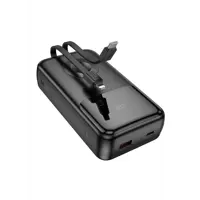 power bank Hoco Q28A 20000 mAh. бездротова зарядка, USB, Type-C. Lightning, QC20W, PD22.5W чорний), мініатюра зображення № 7