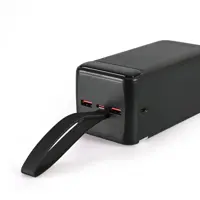 power bank TITANUM 741S 22.5W 50 000mAh чорний), мініатюра зображення № 4